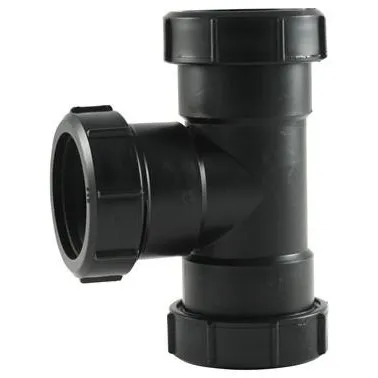 PP T-idom, 50 × 50 × 50 mm, 90°