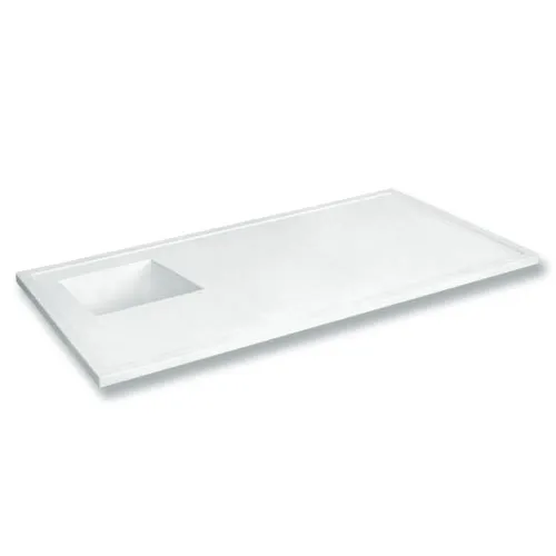 Vegyszerálló polipropilén labor munkalap – 1500x600 mm