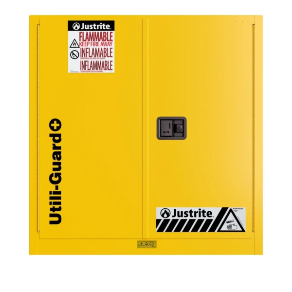 Utili-Guard+™ gyúlékony anyagok biztonsági szekrénye U89-FC Justrite 109.22 x 55.88 x 111.76 c