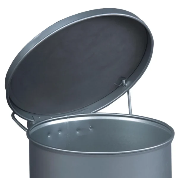 SoundGard™ Olajos hulladékgyűjtő kannák 0908 Justrite olajos hulladék biztonsági kanna Ezüst 46.7cm x 59.5cm