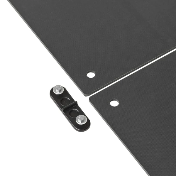 Talajvédő szőnyeg összekötők TTA Checkers Fekete 180 x 180mm