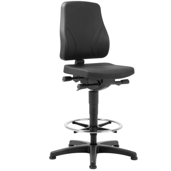 ALL-IN-ONE TREND 3 fix talpas, lábgyűrűs munkaszék